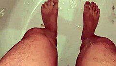 Heart-Racing Asian Nude Bath Awakens Intense Feet Fetish