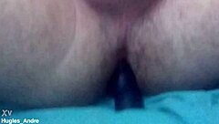 Brazilian Bedroom First-Time Anal Toy Close-Up Uncensored