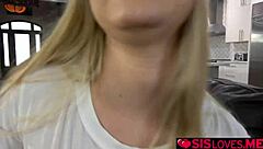 harlow west rubs tight pussy on tyler steel's throbbing cock