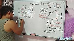 Intriguing Bedroom Nerdy Asian Student Teacher Encounter