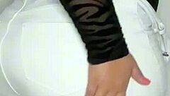 Sexy Stepmom's Fat Juicy Shaved Pussy Exposed