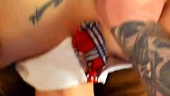 Throat Fucked Bent Over Big Ass Schoolgirl Milf