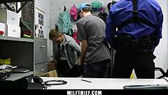 Shoplifting Milf Convinces Guard with Big Ass Doggystyle