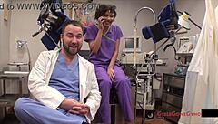 Nurse Jackie Banes Humiliates Latex Patient