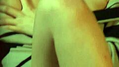 Shy Japanese Teen Fingers Hairy Pussy Teasingly