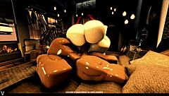 Pawg gives in to massive bbc pounding