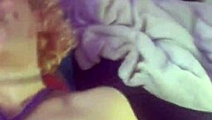 dripping goth slut cums hard bound with toy ripping clothes in rough play!