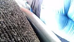 pretty latina's thick juicy ass ready for pounding