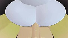 monster cock fucks big ass furry babe in condo