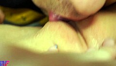oh baby taste how sweet my girlfriend's juicy pussy drips for your tongue close up!