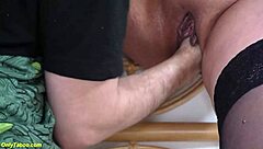 Curvy BBW Amateur Deep Ass Fisted First Time