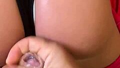 stepdad pounds amateur anal with sex toy caught in action