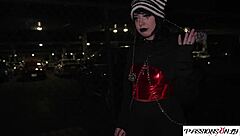 Petite Tattoo Babe Rides Cock in Passionate Missionary Reunion