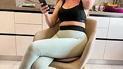 russian milf spies then rides tight pussy missionary homemade