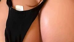 stepdad pounds amateur anal with sex toy caught in action