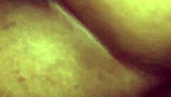 Mrs Lala's ebony milf ass creampie close-up