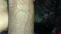 damn that blowjob feels so good 😍 big cock in my mouth