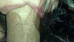 damn that blowjob feels so good 😍 big cock in my mouth