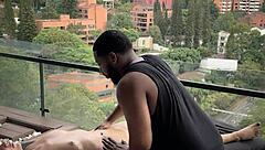 friend massages her intimately and romantically