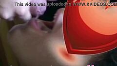 gangbang pours hot cum on my wife in slow motion hotel