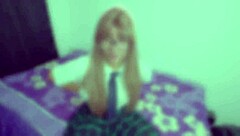 Innocent-faced shy Mexican schoolgirl big ass ready to explode homemade