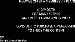 Uncensored casting interview with skinny tattooed Manea Valentina dirty talk