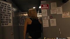 wanna watch busty slut stroke huge black cock till cum?