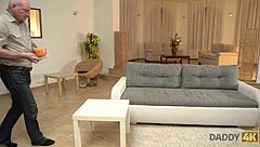 daddy4k skinny russian teen fucks bfs dad speaking russian