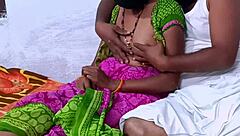 real indian couple presses boobs doggy fucks homemade