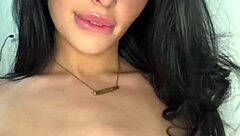 american exchange student teases to squirting orgasm solo