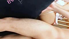 cute latina cums hard from huge cock pounding 💦😍 full vid