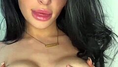 american exchange student teases to squirting orgasm solo