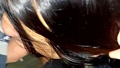 i get blown then fucked on living room chair