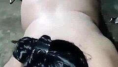 brazilian housewife drools over husband's friend's cock in homemade fun