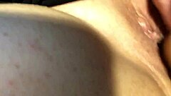 Hey, check this dripping wet fat pussy closeup