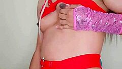 transsexual's pink hole begs for thick cock pounding