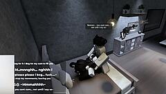 roblox bunny girl bounces on cock till filled