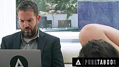 cuckold watches man rip condom fucking wife victoria voxxx