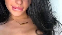 american exchange student teases to squirting orgasm solo