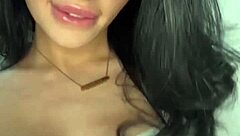 american exchange student teases to squirting orgasm solo