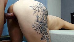 Wife Fucks Husband's Friend Hard While Away