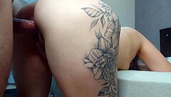 Wife Fucks Husband's Friend Hard While Away