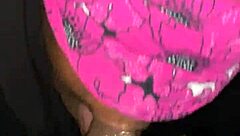 Old Blindfolded Slut Swallows Cum in Head Part 3