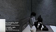 roblox bunny girl bounces on cock till filled