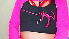 transsexual's pink hole begs for thick cock pounding