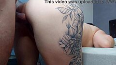 Wife Fucks Husband's Friend Hard While Away