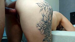 Wife Fucks Husband's Friend Hard While Away