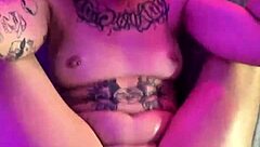 tattooed nerd overflows with raw lust