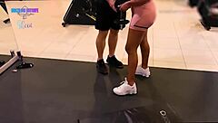 hired trainer pounds my wife hard in see-through outfit complete