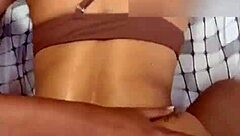 Friends' Play Turns Passionate Bisexual Threesome Embrace